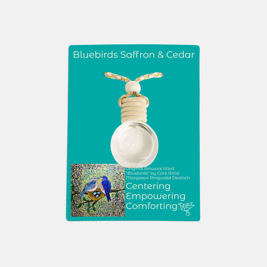 Margeaux BLUEBIRDS Saffron & Cedar - Centering, Empowering & Comforting Aromatherapy