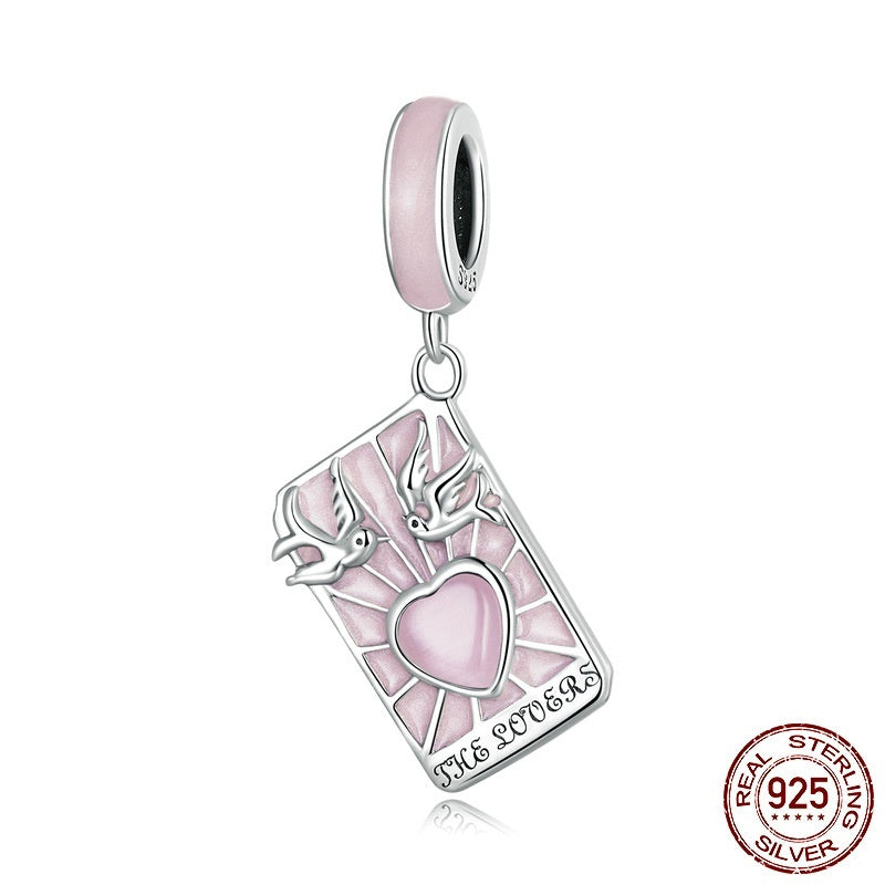 PGP Holiday 925 Sterling Silver Tarot Pendant Bracelet | Created by Artist Ziyun Original