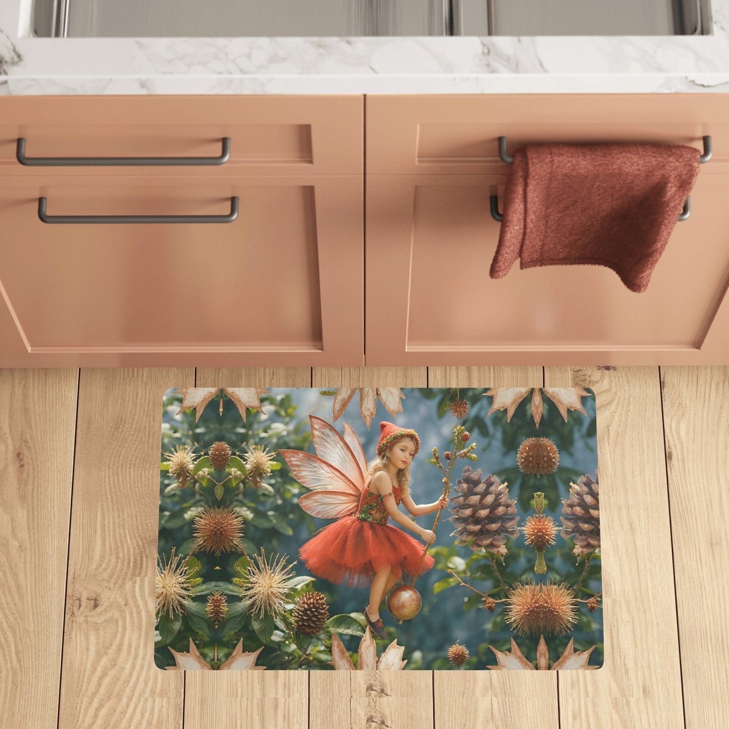 PGP Holiday Tiny Details Kitchen Mat — 28" × 17" (USA Only) — Voted #1
