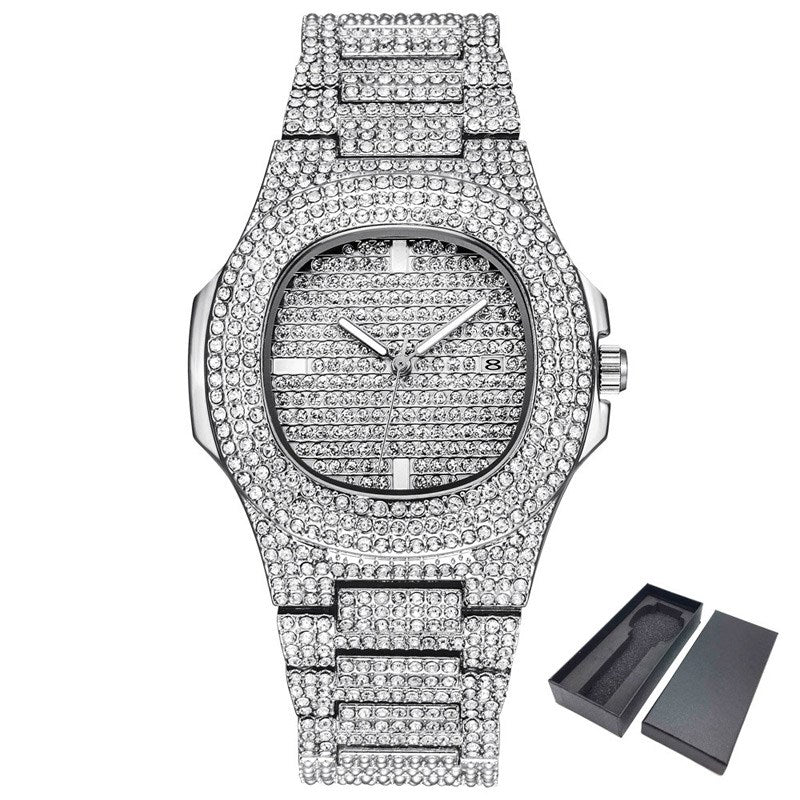 PGP Holiday | Full Stone Men's Luxury High Impact Watch
