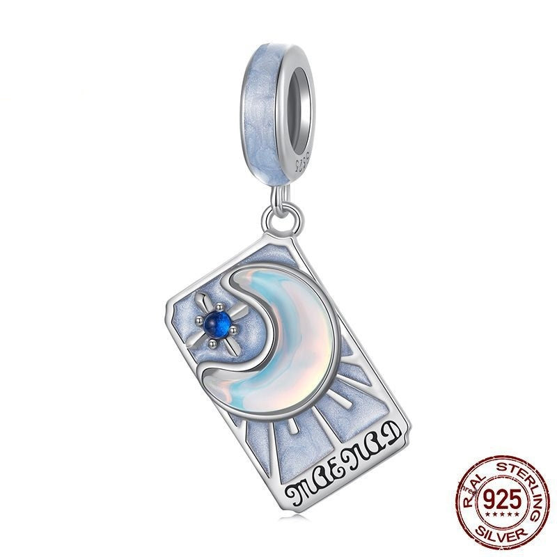 PGP Holiday 925 Sterling Silver Tarot Pendant Bracelet | Created by Artist Ziyun Original