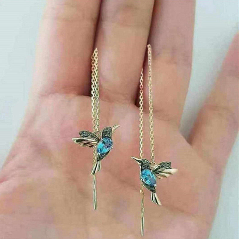 PGP Holiday | Healing Copper Humming Bird Earrings