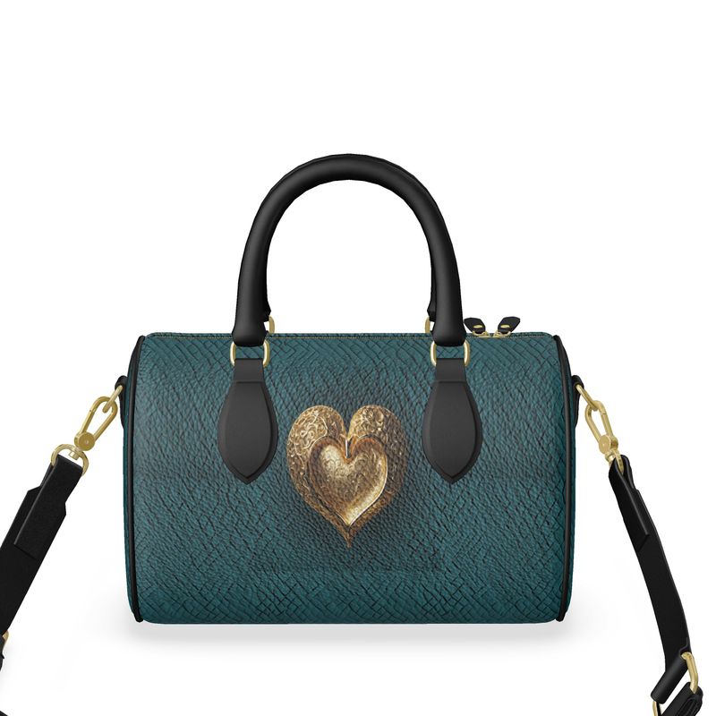 PGP Holiday 2025 Collectors Series - Hecate Mini Barrel Bag  - Lush Teal Waffle Design Nappa