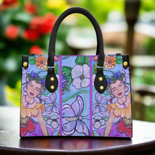 PGP Holiday Rochelle ¡Vive Mexico! Tote Bag With Black Handle