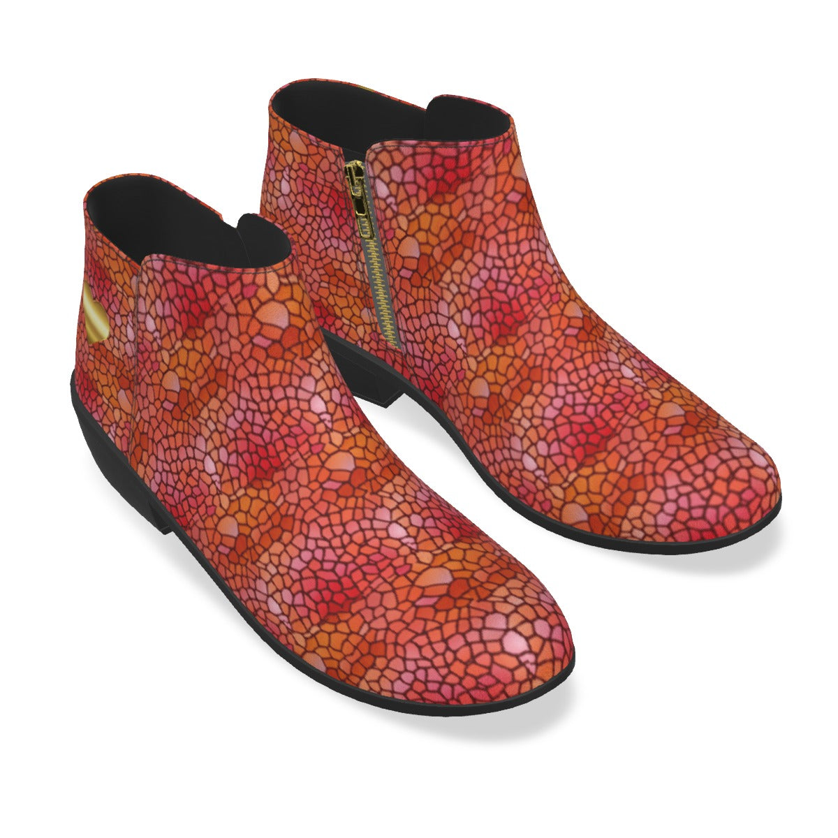 Kiss My Heart Goodbye - Women's Sahara Half Zip Fashion Boot | Micro Suede & Anti-Slip Sole
