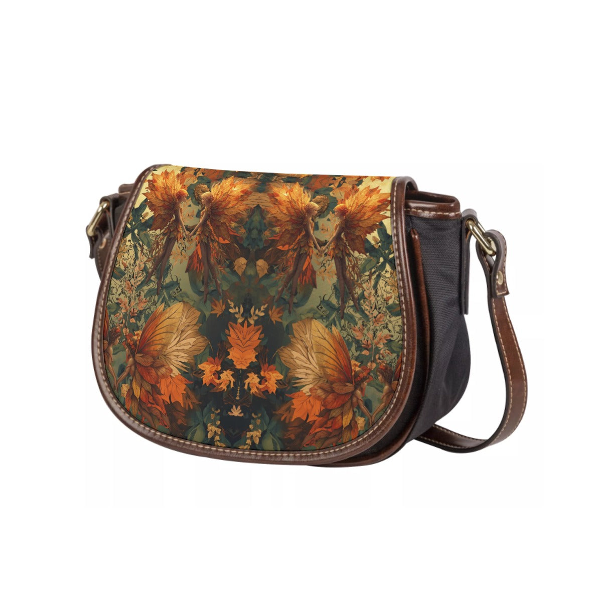 PGP Holiday Kerridwen Tambourin Bag With Single Strap | Vegan Leather, Stylish Fall Shoulder Bag