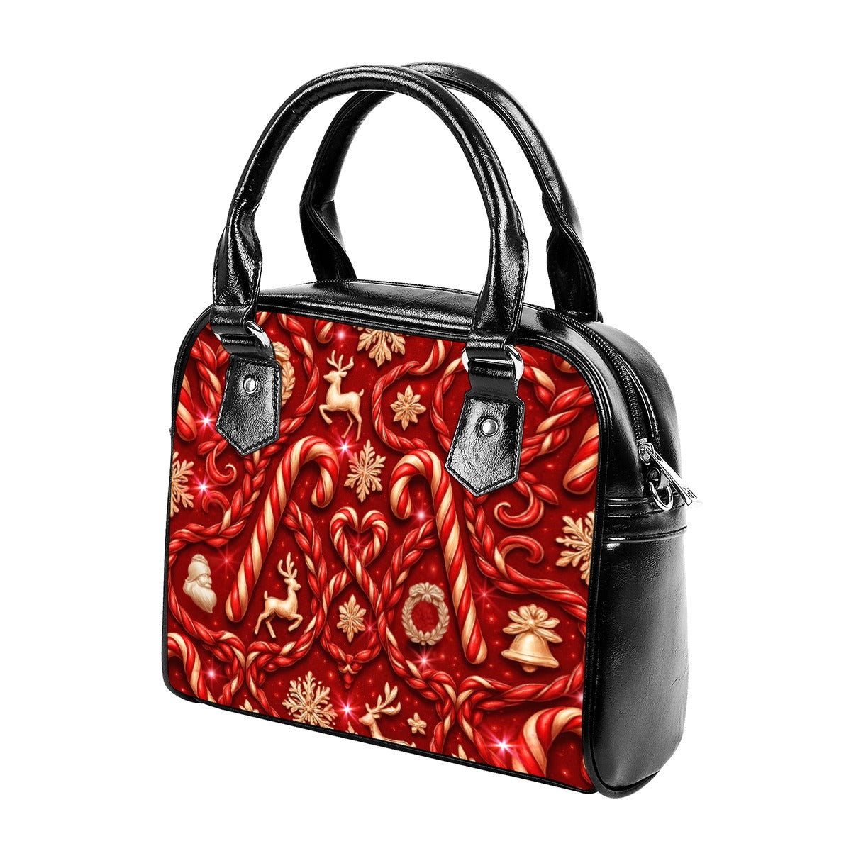 PGP Holiday Candy Cane Ball Duo Strap Hand Bag — Voted #1 (Inspired by Song 4)