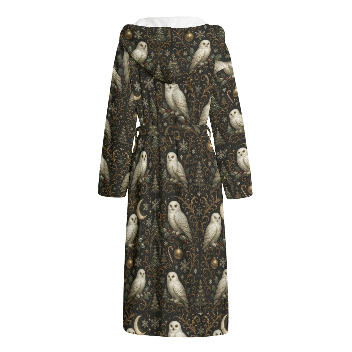 PGP Holiday Yule Court Unisex Flannel Hooded Bathrobe — Voted #1