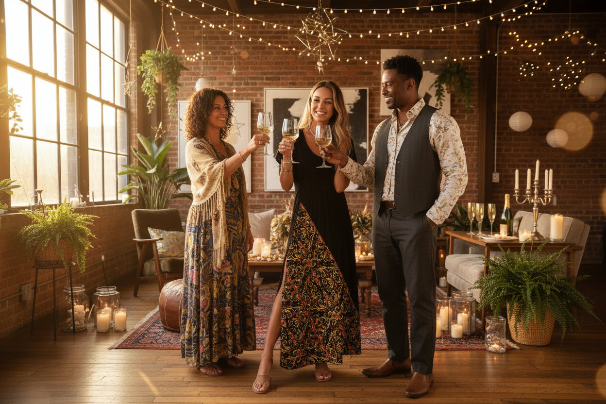 PGP Holiday Courage Long Dress with Knee-Length Side Slit