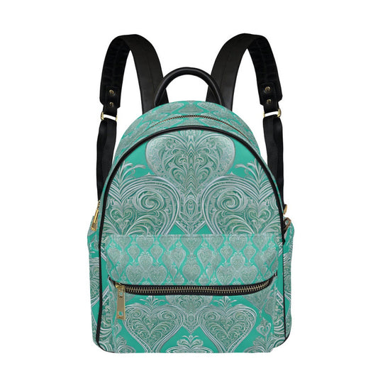PGP Holiday She Prefers Silver Line - Mint - "Mini-dorable" Mini Backpack