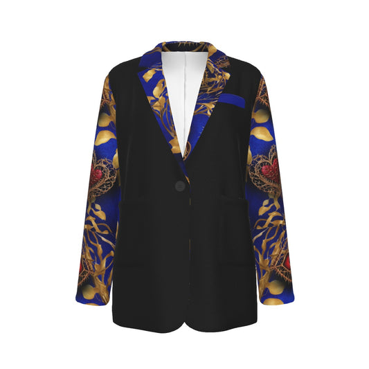PGP Holiday - Tough Love Women's Selene Leisure Blazer - Design "Temperamental"