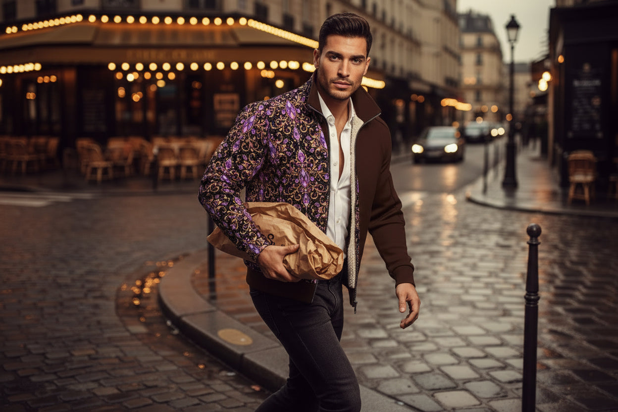 PGP Holiday Healing Luxury Sherpa Fleece Full-Zip Jacket