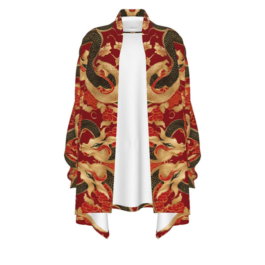 PGP Holiday Lunar Balance Shawl Collar Open Cardigan