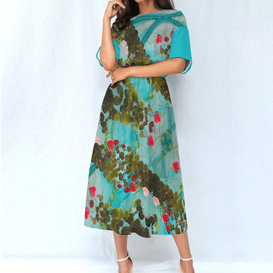 PGP Holiday Tough Love Lunaria Gown 1950's Elegance Modernized – Design "Petty"