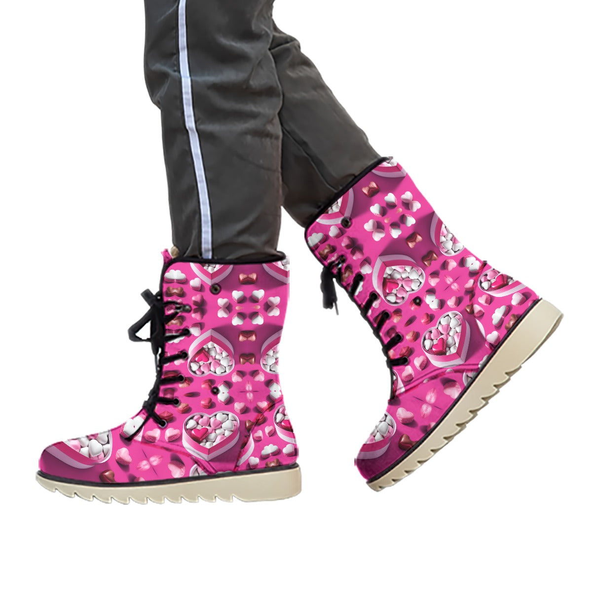 PGP Holiday Valen-Floof Women’s Plush Boots - Ame-no-Uzume Design