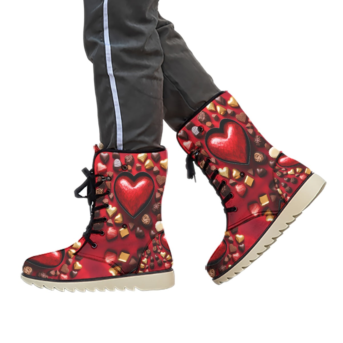 PGP Holiday Valen-Floof Women’s Plush Boots - Venus Design
