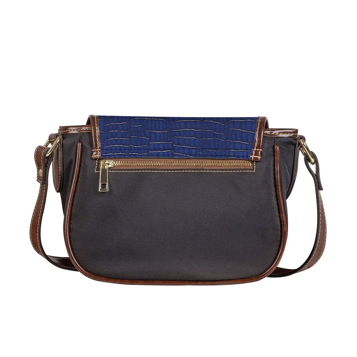 PGP Holiday 2025 Isis Tambourin Bag With Single Strap - Egyptian Blue Alligator Print