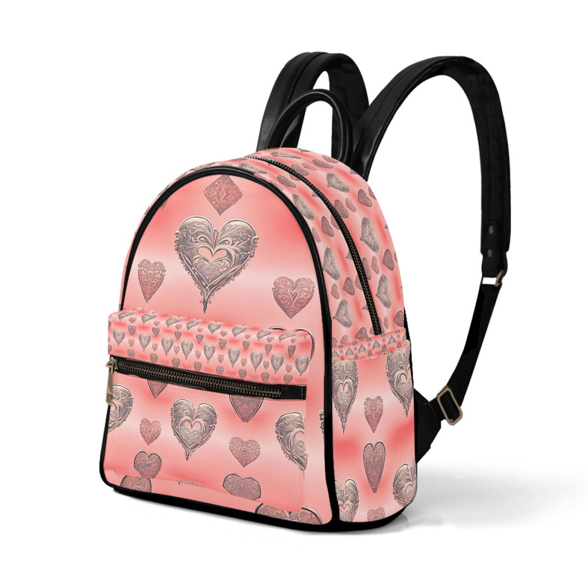 PGP Holiday She Prefers Silver Line - Coral - "Mini-dorable" Mini Backpack