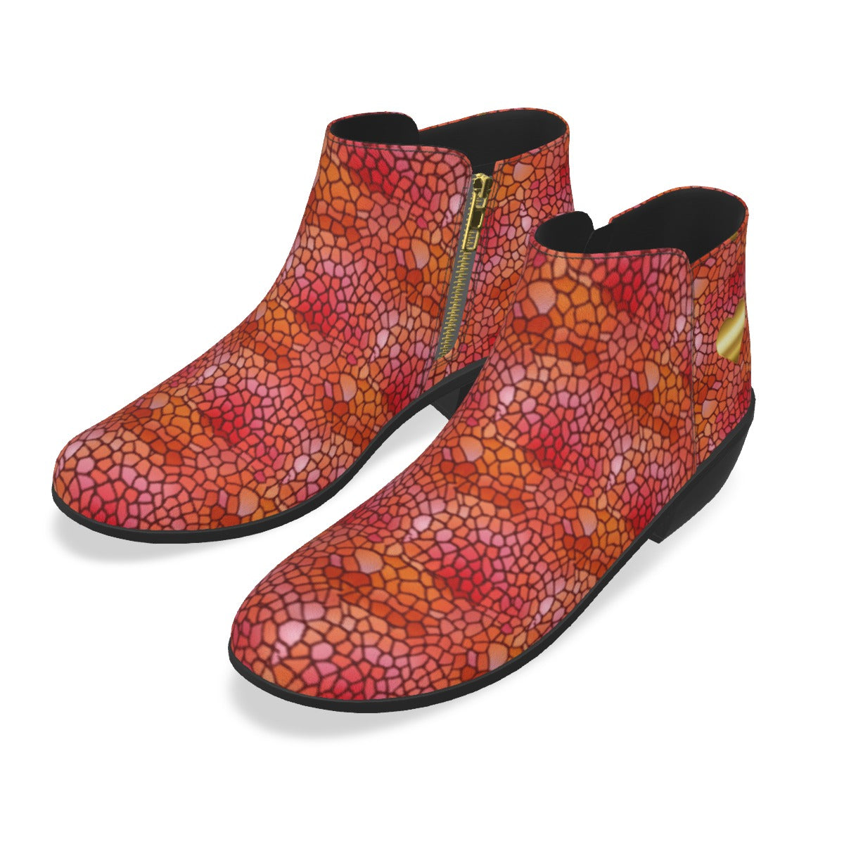 Kiss My Heart Goodbye - Women's Sahara Half Zip Fashion Boot | Micro Suede & Anti-Slip Sole
