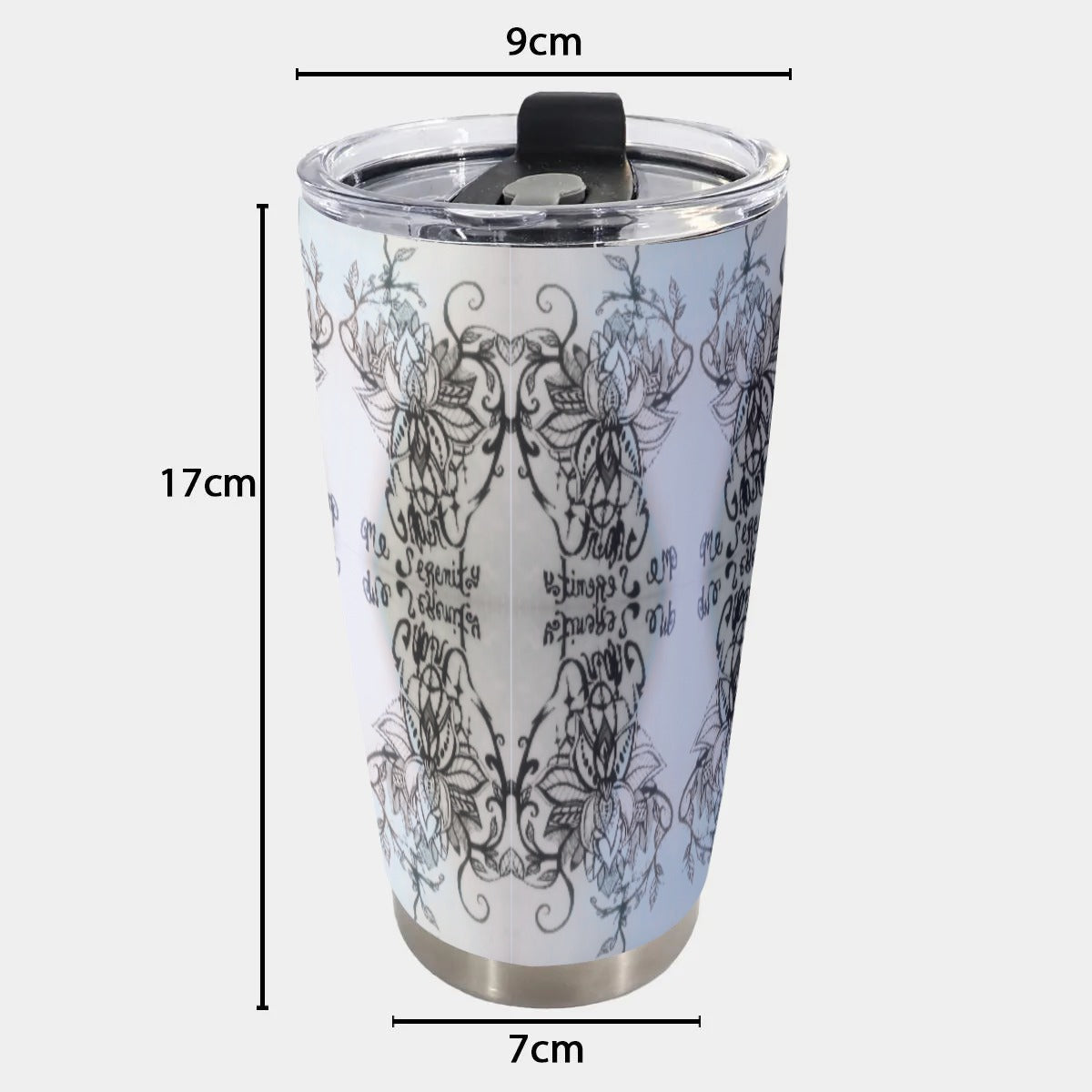PGP Holiday Stacy Lee Serenity Stainless Steel 20oz Tumbler