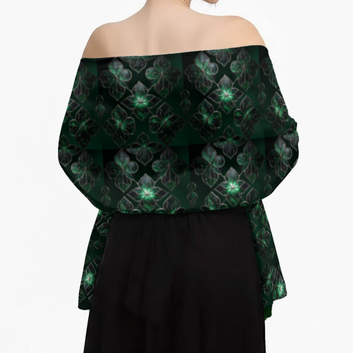 Whisper of Éire “Muinín” Scarf | Rectangle Shawl Scarf | 66.9 × 17.7 in | 170X45cm