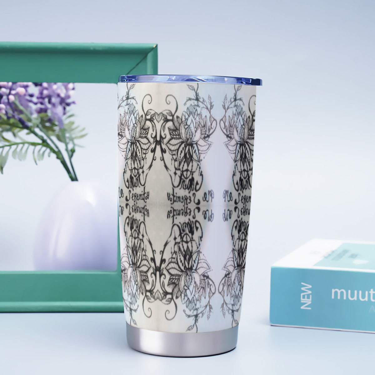 PGP Holiday Stacy Lee Serenity Stainless Steel 20oz Tumbler