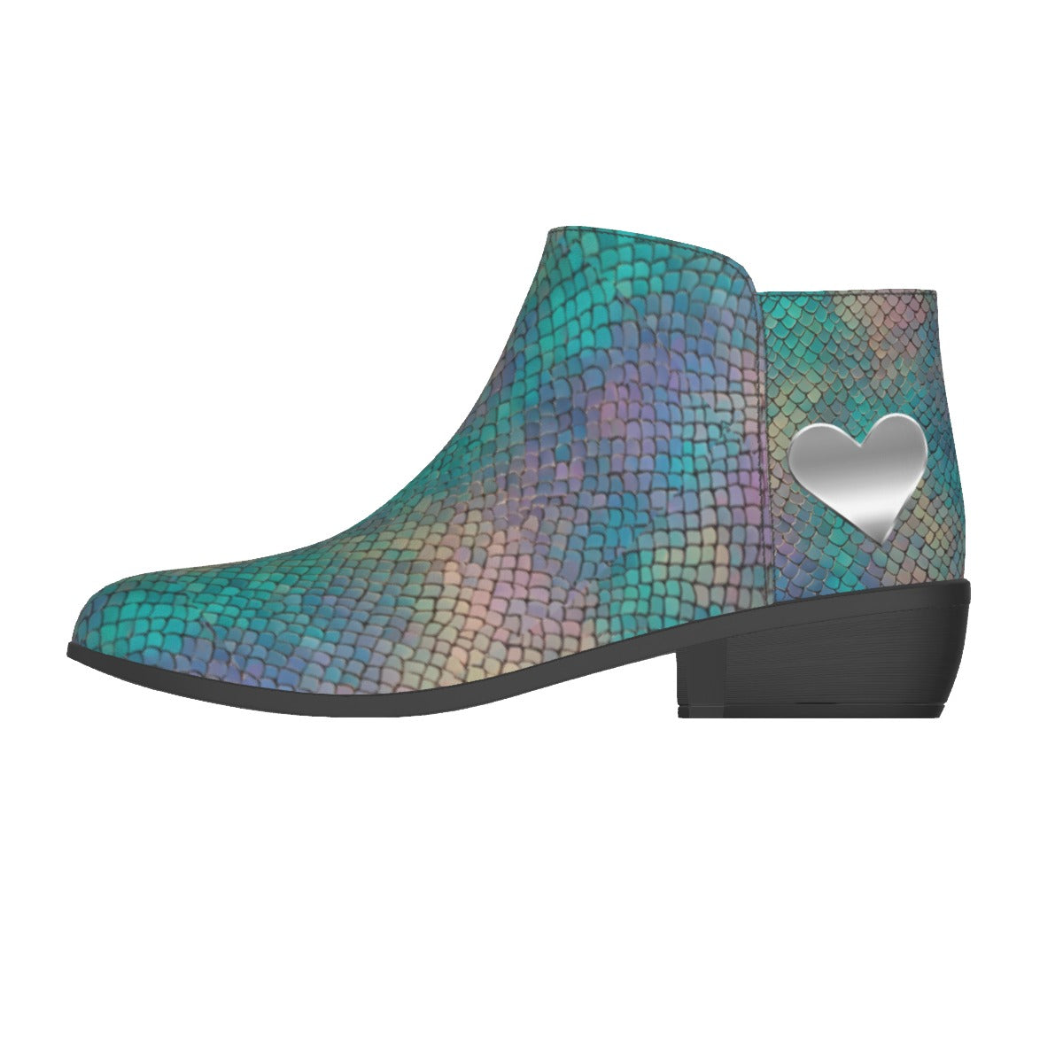 Kiss My Heart Goodbye - Women's Opal Half Zip Fashion Boot | Micro Suede & Anti-Slip Sole