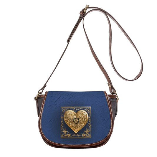 PGP Holiday 2025 Kali Tambourin Bag With Single Strap - Royal Blue Micro Pebble Design