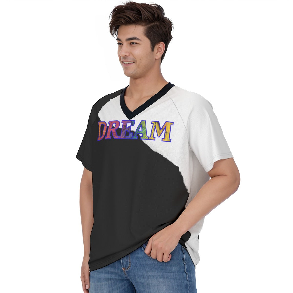 PGP Holiday Unity Unisex Short Sleeve Jersey – Classic V-Neck Football Style, Comfortable & Breathable Fabric