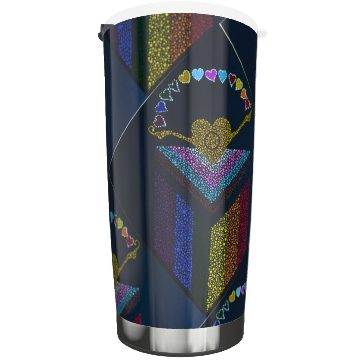 Margeaux Pride & Joy 20oz Stainless Steel Tumbler – Sip with Pride, Stay Refreshed