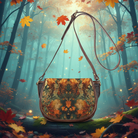 PGP Holiday Kerridwen Tambourin Bag With Single Strap | Vegan Leather, Stylish Fall Shoulder Bag