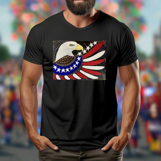 Margeaux 1776 Art Quality Unisex O-Neck Cotton T-Shirt – 180GSM DTF Print from PGP Holiday