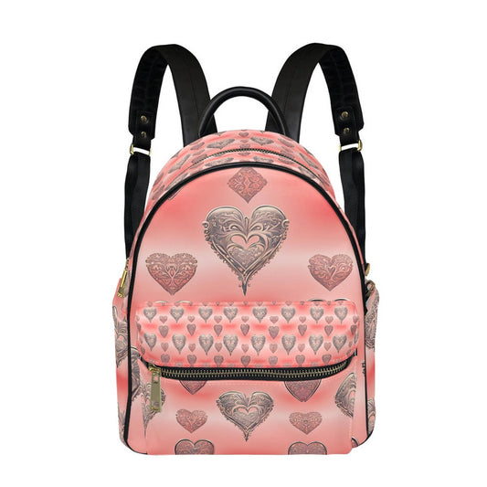 PGP Holiday She Prefers Silver Line - Coral - "Mini-dorable" Mini Backpack