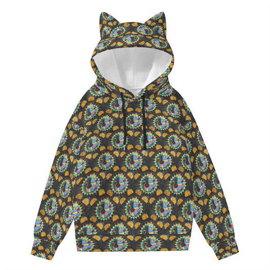 PGP Holiday Margeaux Piñata Cantina Kangaroo Pocket Kitten Hoodie