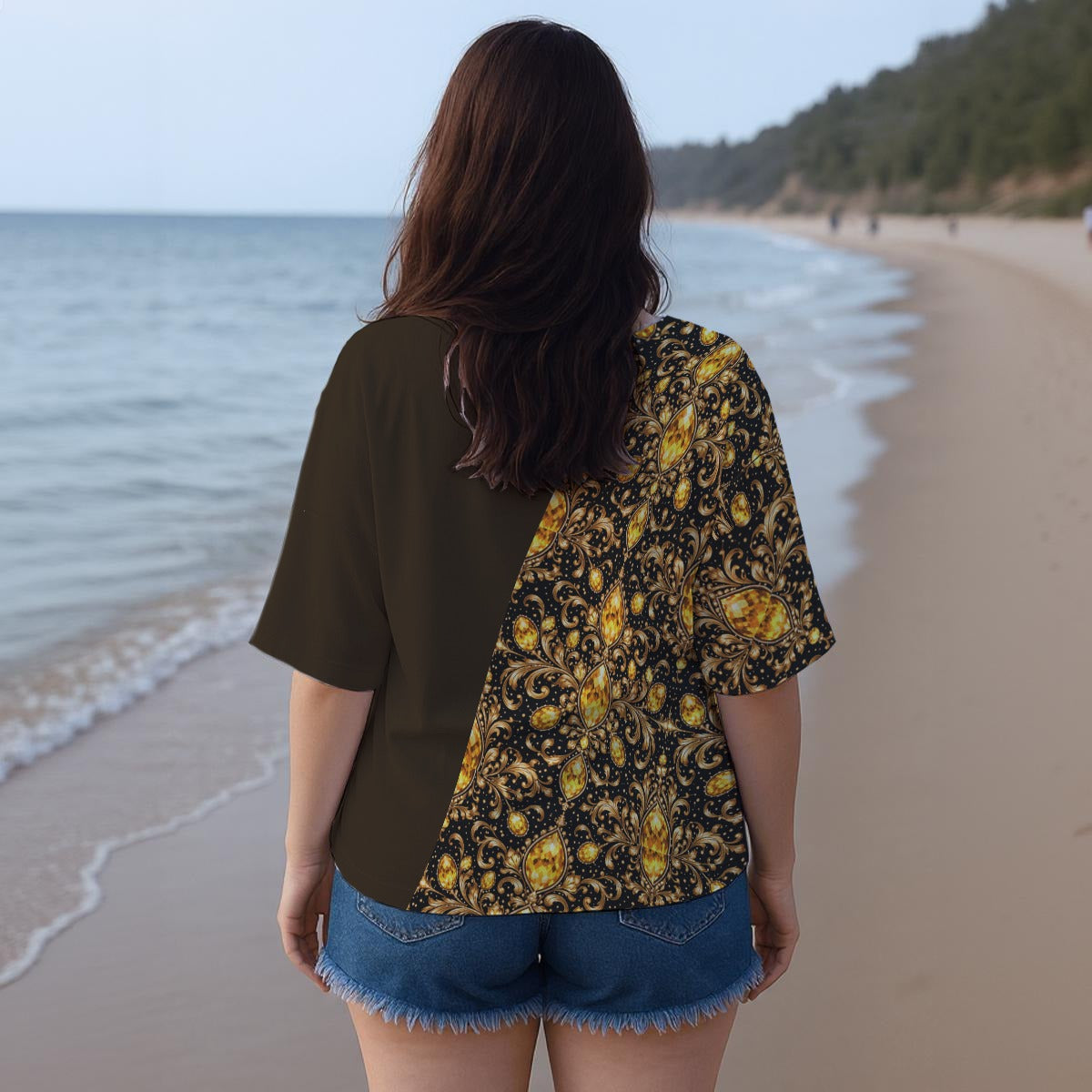 PGP Holiday Confidence V-Neck Short Sleeve Top