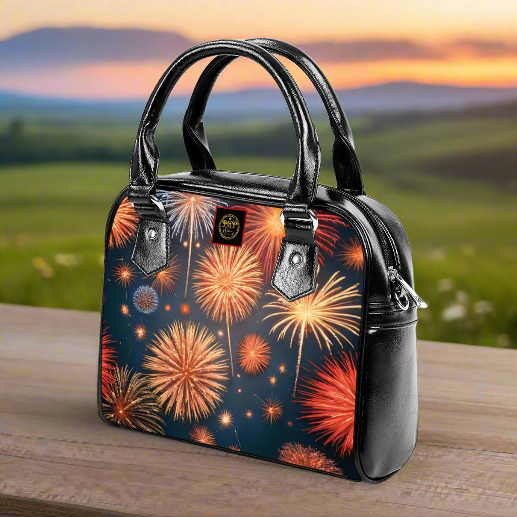 PGP Holiday "Julybilee"  Multi-Wear Handbag Convertible Shoulder Tote Elegant Summer Accessory