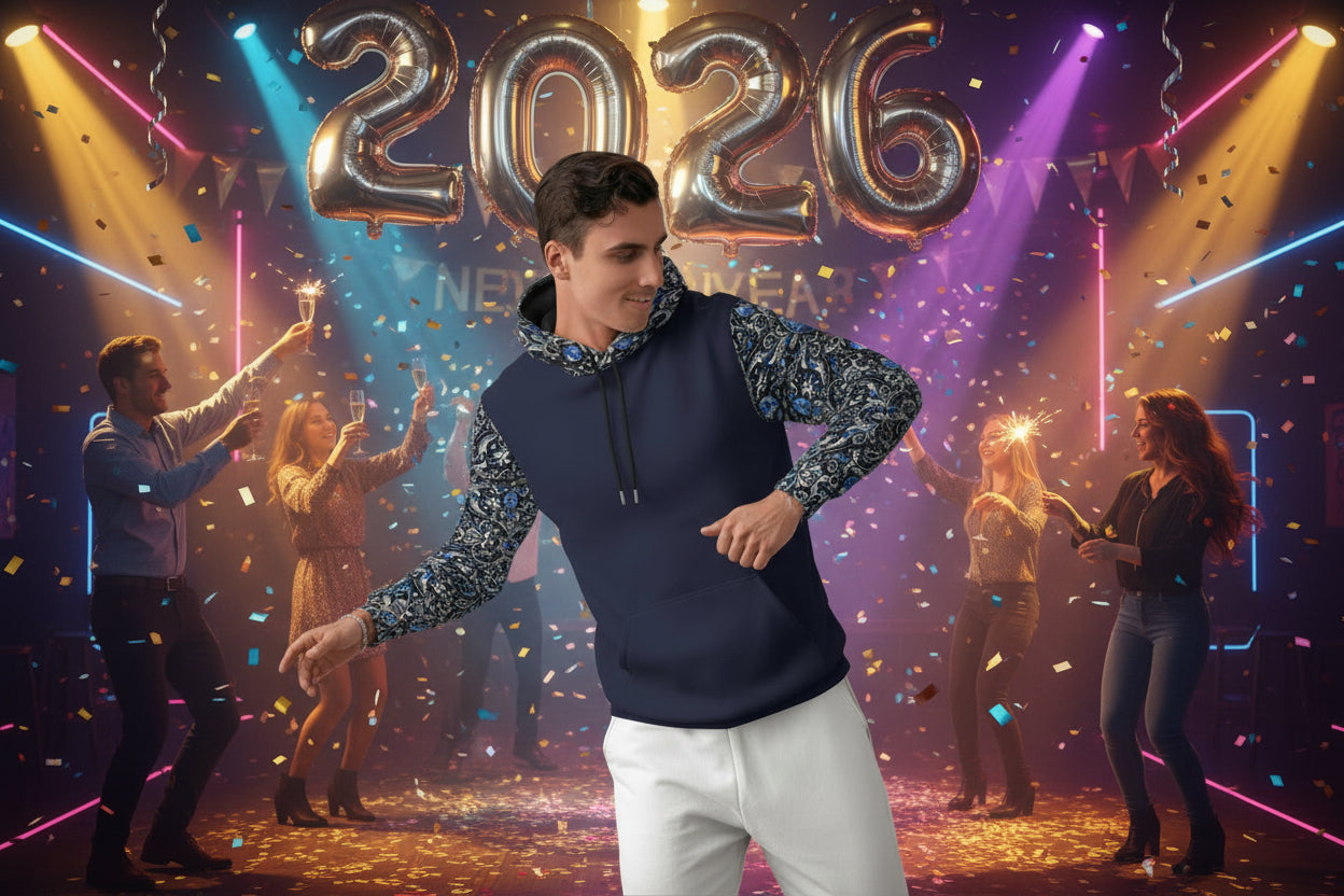 PGP Holiday Clarity Men’s Thicken Luxury Pullover Hoodie