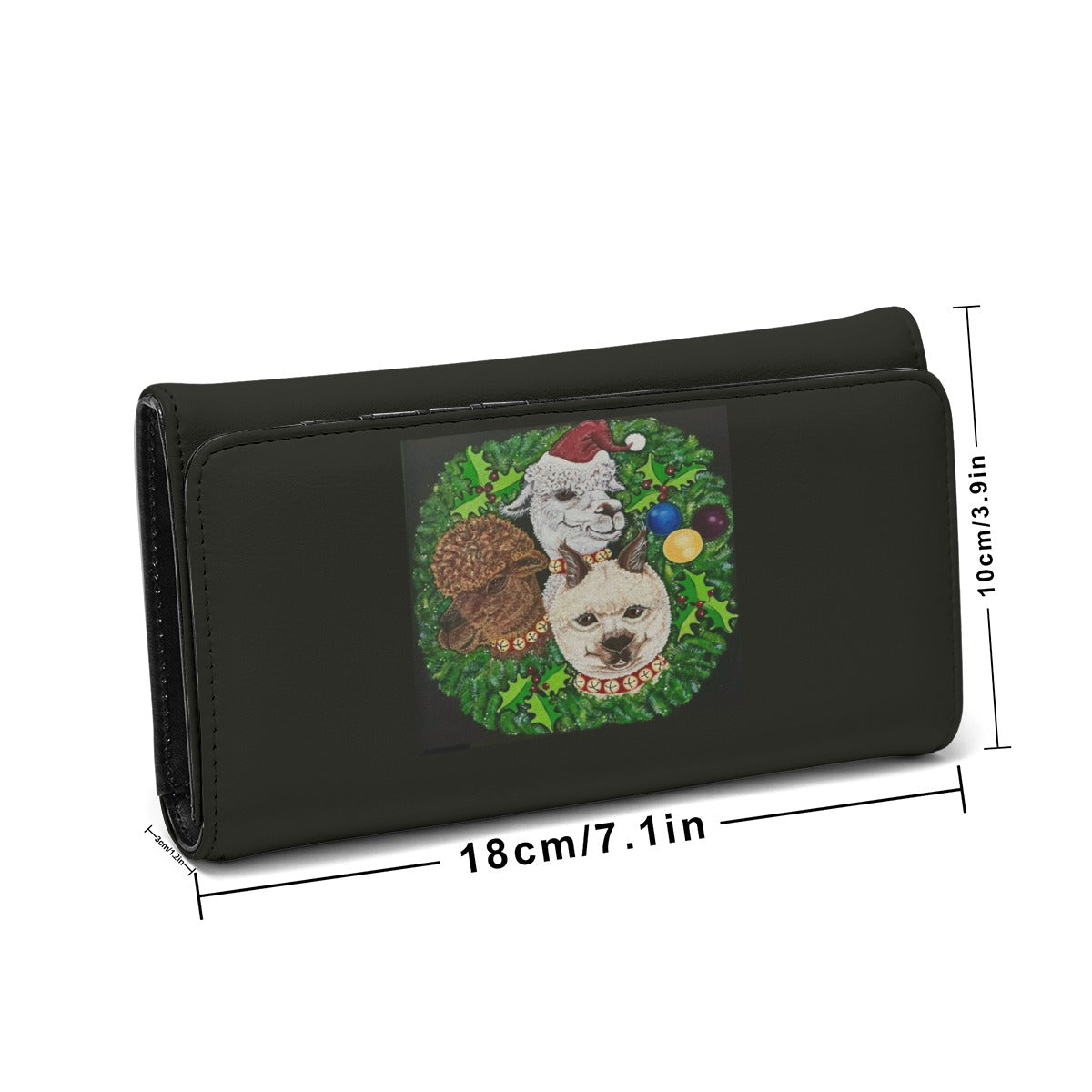 Margeaux Wooly Wonderland Tri-Fold Wallet