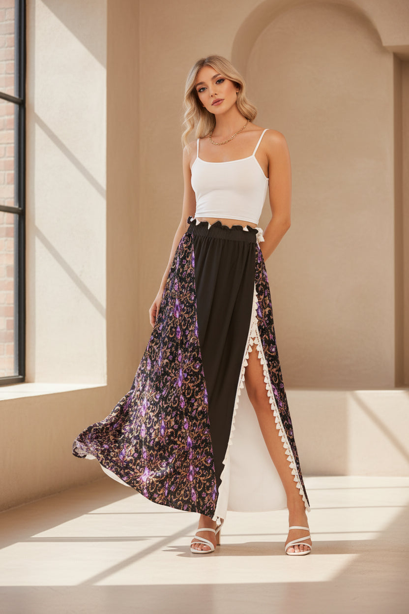 PGP Holiday Healing Side-Split Skirt