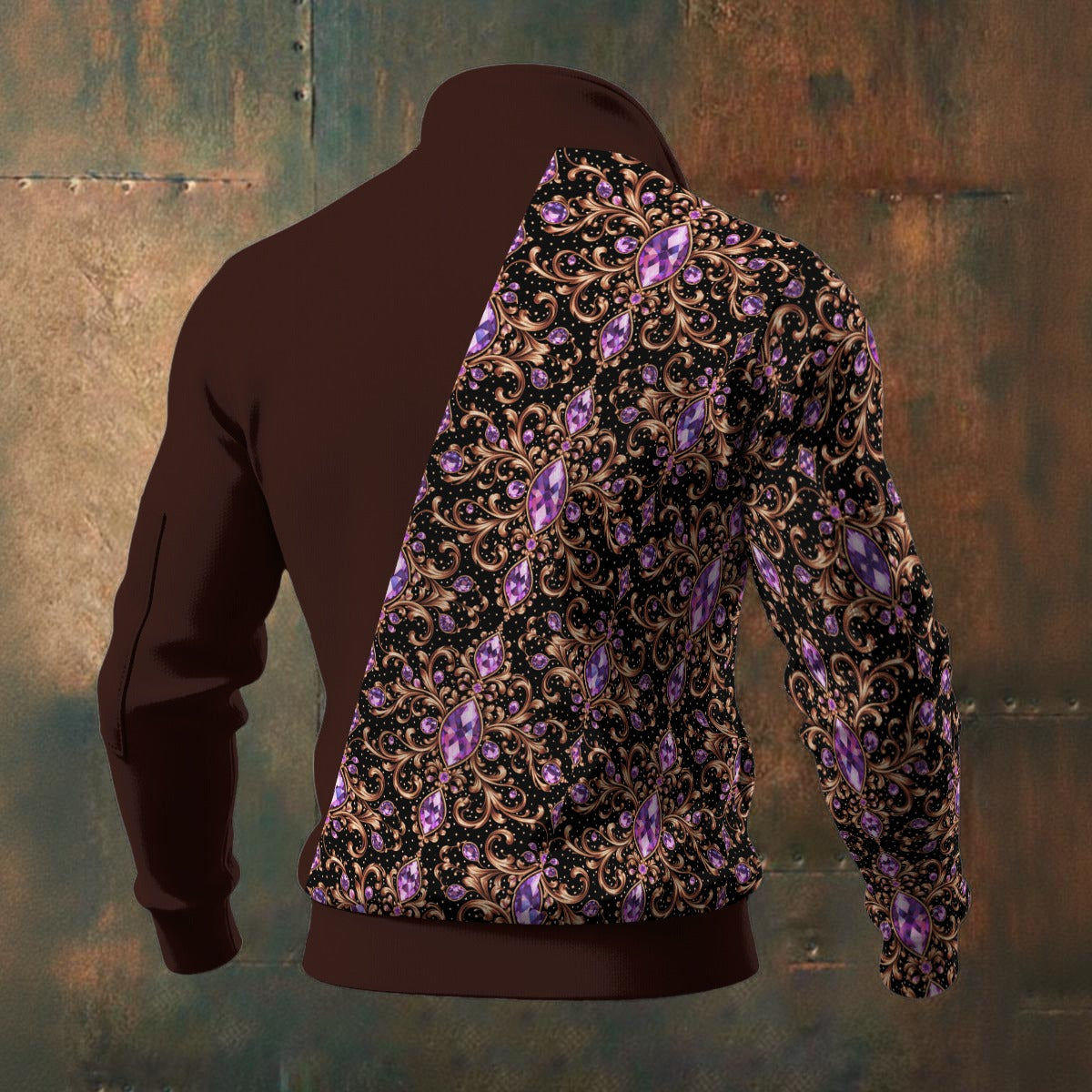 PGP Holiday Healing Luxury Sherpa Fleece Full-Zip Jacket