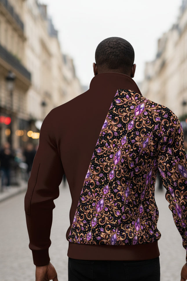 PGP Holiday Healing Luxury Sherpa Fleece Full-Zip Jacket