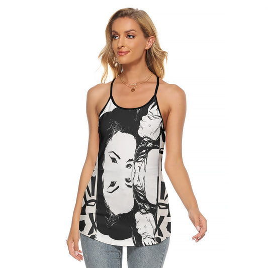 PGP Holiday Amanda Pookie Woven Back Tank Top – Sleek Summer Layer with Open-Back Detail