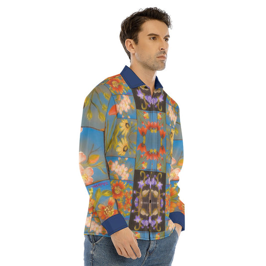PGP Holiday Suzanne Men's Limited Edition Lapel Collar Shirt with Concealed Placket – 2025 IWD March