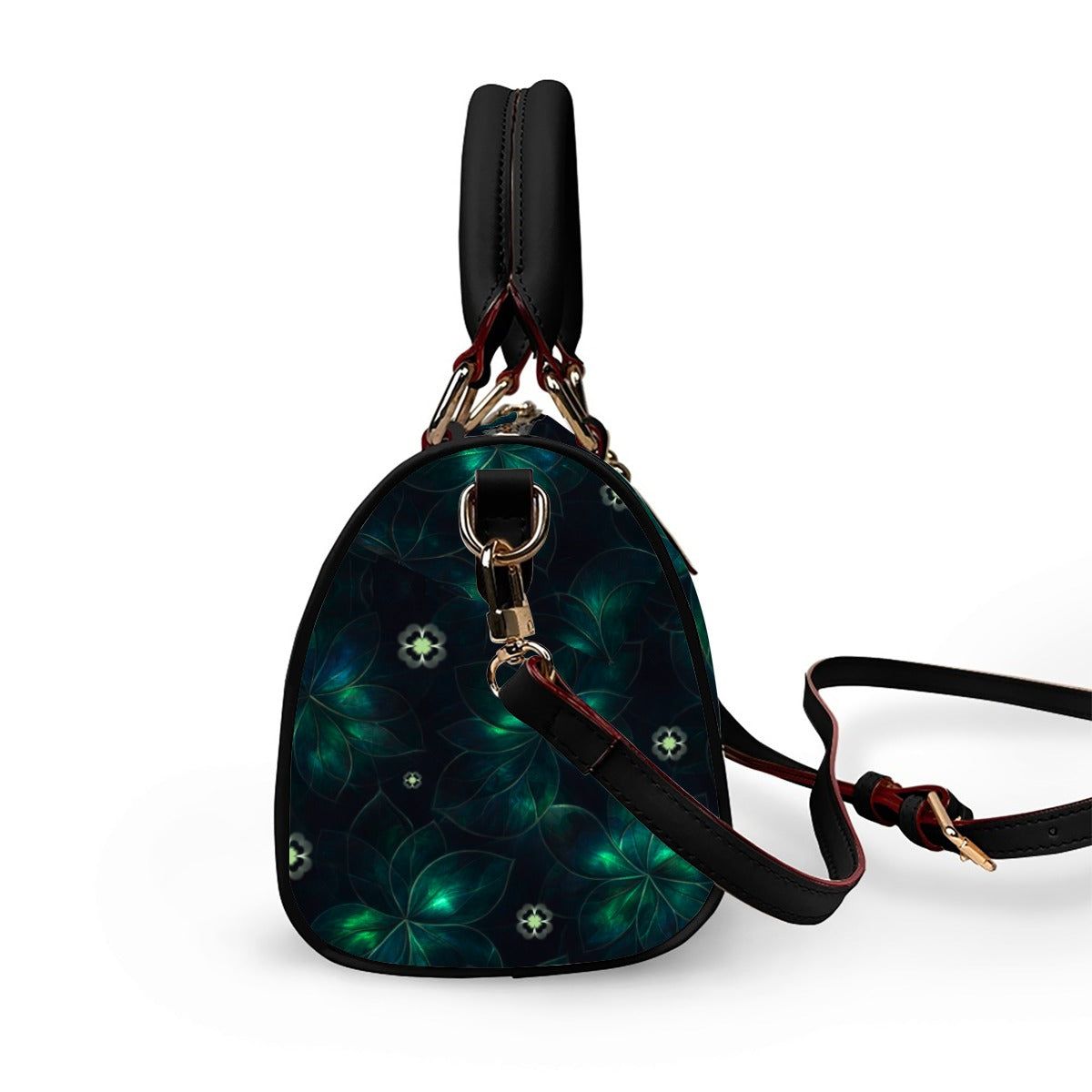 PGP HOLIDAY WHISPER OF ÉIRE | FAE | Classic Barrel-Shaped Animal-Free Leather Handbag