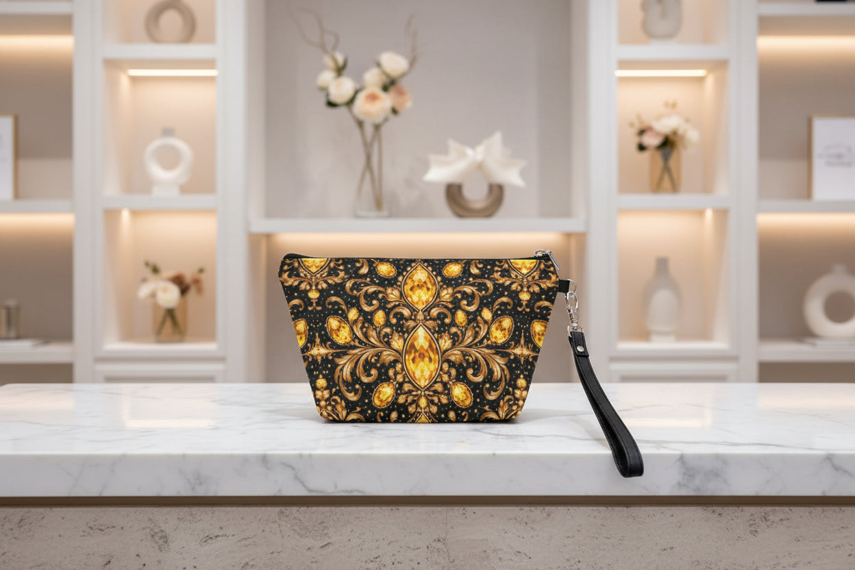 PGP Holiday Confidence Cosmetic Bag with Black Handle