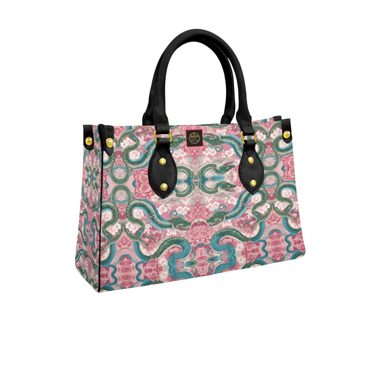 PGP Holiday Handled Tote | Lunar Garden Blush, Sky & Moon | Renewal, Simplicity & Balance