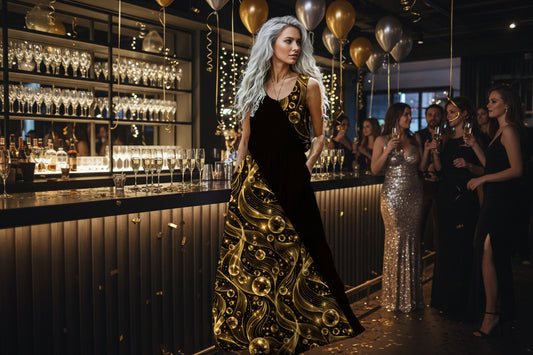 PGP Holiday All Rise – Sleeveless Maxi Dress  New Year’s Celebration Style | 2026