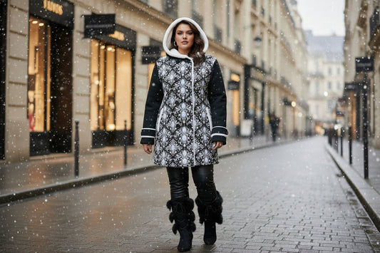 PGP Holiday Renewal Women’s Hooded Double-Breasted Winter Coat