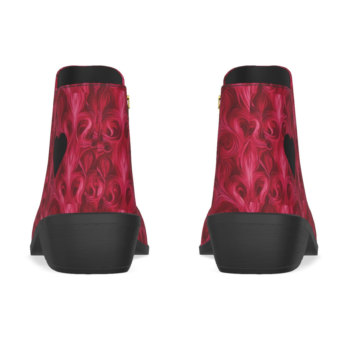 Kiss My Heart Goodbye  Jackpot Design | Women's Half Zip Fashion Boot | Micro Suede & Anti-Slip Sole