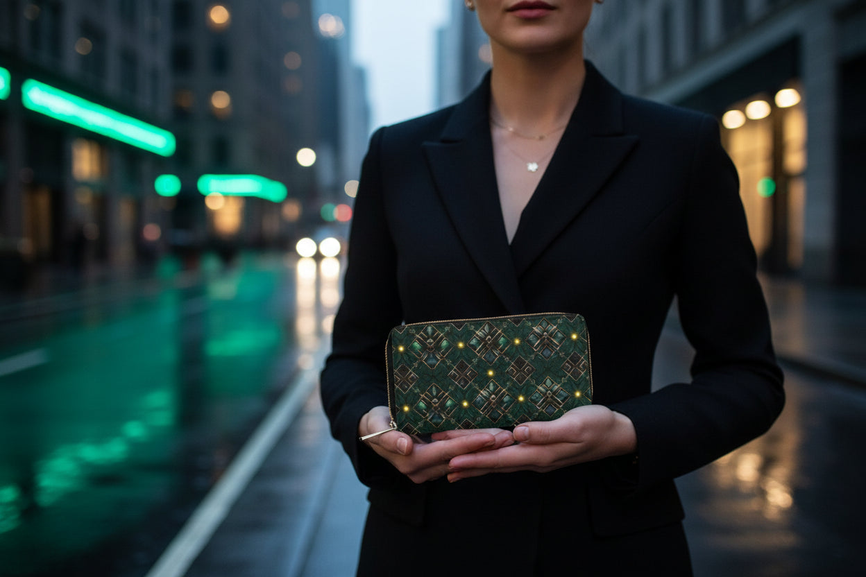 PGP Holiday Oíche Mini Purse | Whisper of Éire Collection